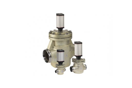 Моторные клапаны ICM с электроприводами ICAD